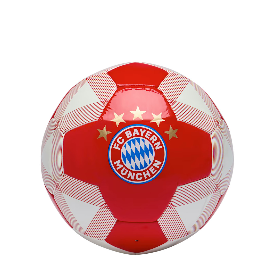 FC Bayern München Fussball 5 Sterne rot-weiss